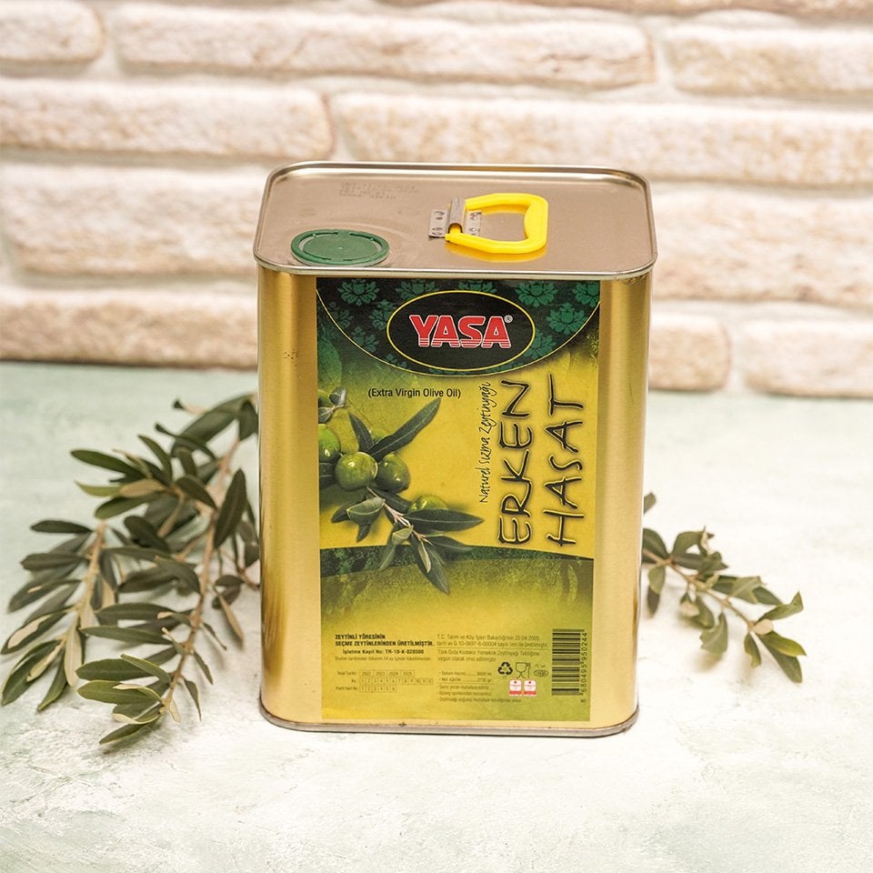 3 Lt Yasa Erken Hasat Zeytinyağı