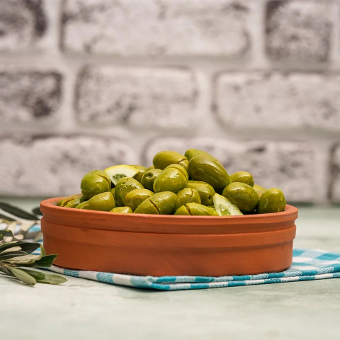 Bodrum Kırma Yeşil Zeytin (1 Kg)