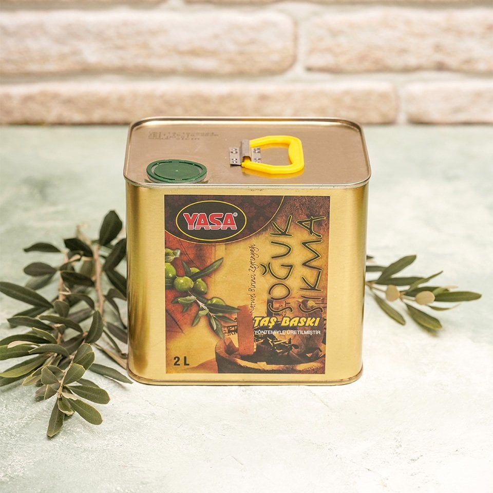 Yasa Taş Baskı Zeytinyağı (2 Lt)