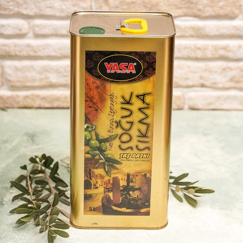 Yasa Taş Baskı Zeytinyağı (5 Lt)