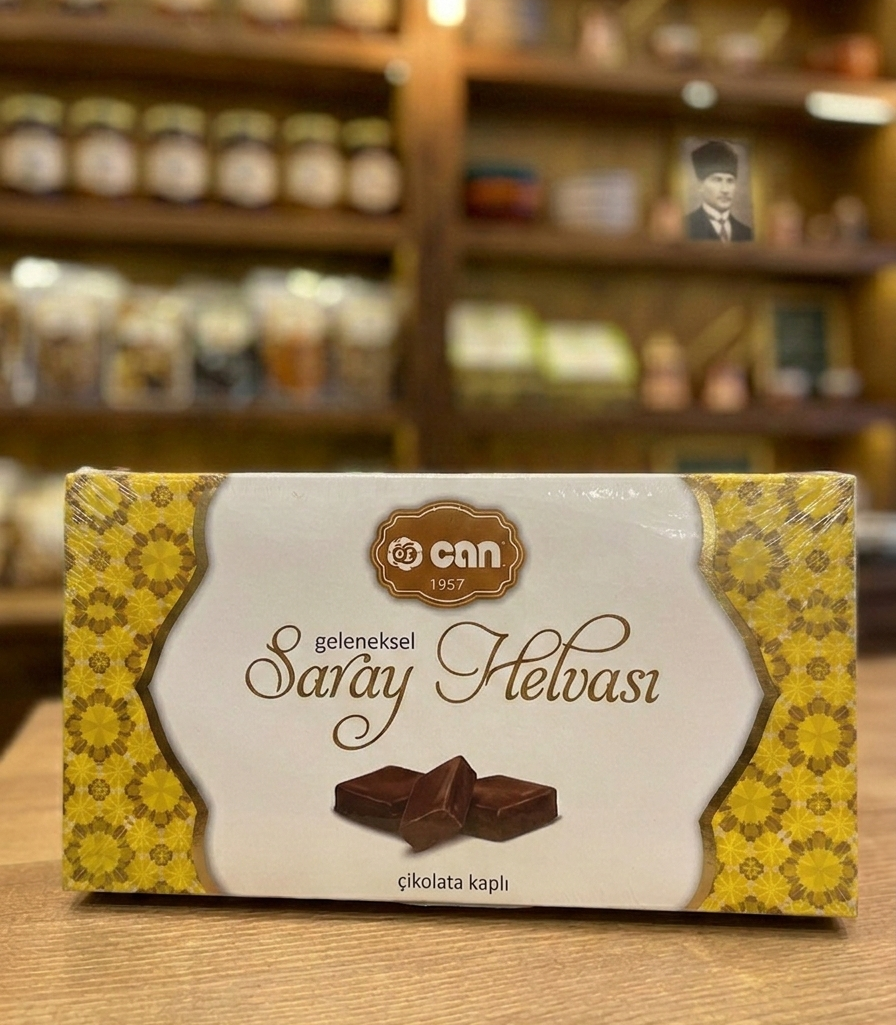 Öz Can Çikolata Kaplı Saray Helvası (350 gr)