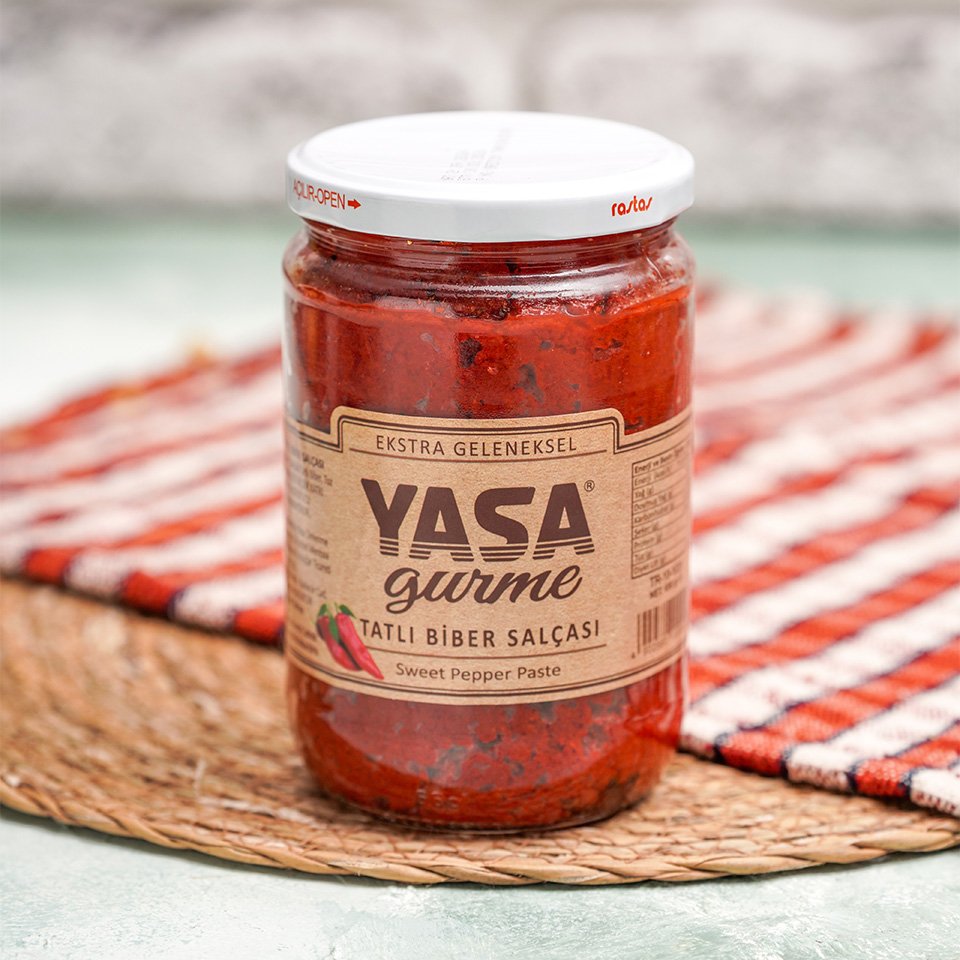 Yasa Tatlı Biber Salçası Kavanoz