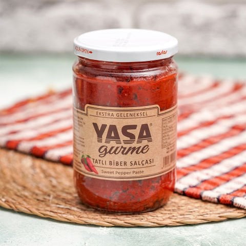 Yasa Tatlı Biber Salçası Kavanoz (650 gr)