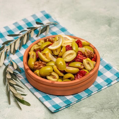 1 Kg Yasa Zeytin Salatası Akdeniz Mix