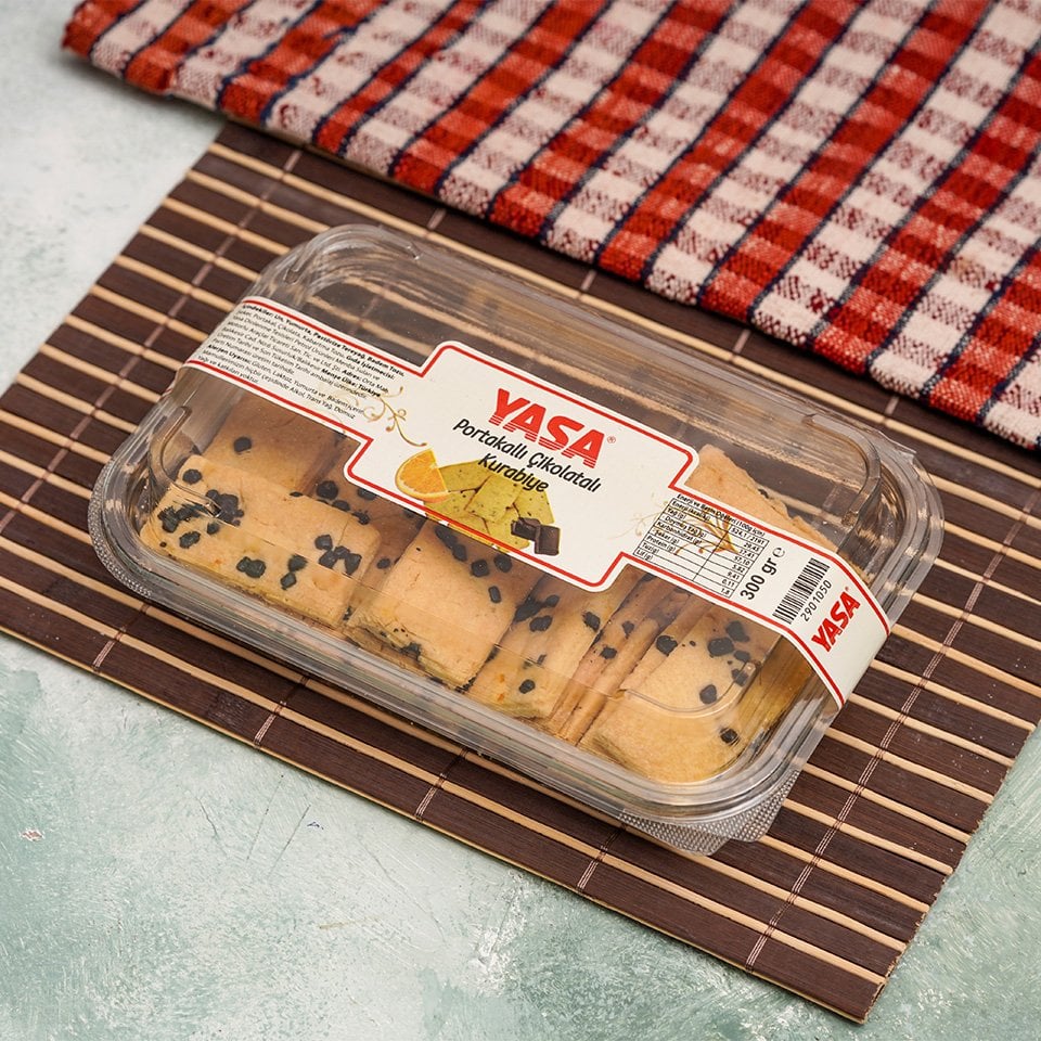 Yasa Portakallı Çikolatalı Kurabiye