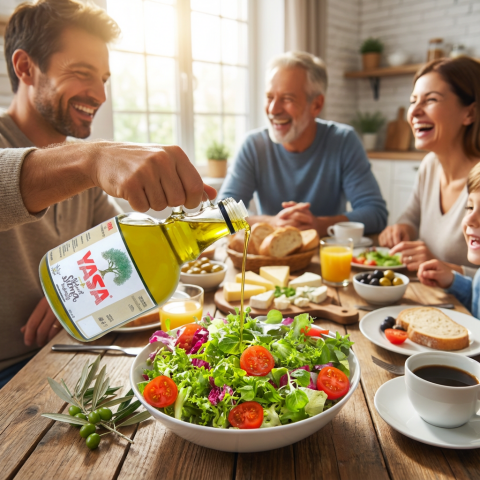 Yasa Natürel Sızma Zeytinyağı Cam Şişe (1 Lt)