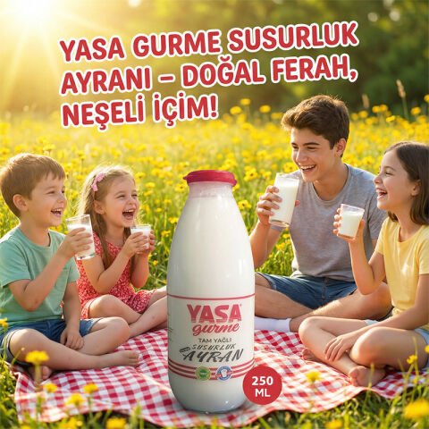 Susurluk Ayranı Cam Şişe (250 mL)