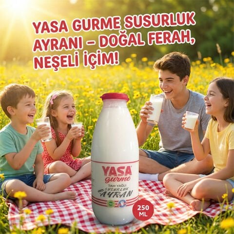 Susurluk Ayranı Cam Şişe (250 mL)