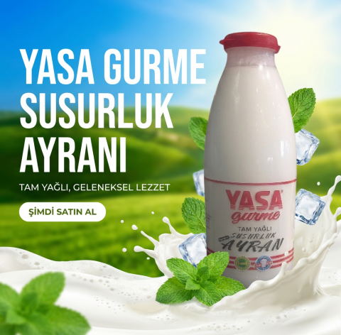 Susurluk Ayranı Cam Şişe (1000 mL)