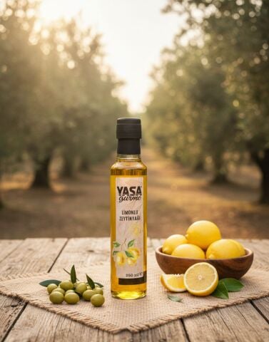 Yasa Limonlu Zeytinyağı (250 ml)