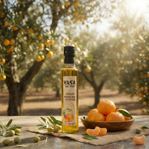 Yasa Bodrum Mandalinalı Zeytinyağı (250 ml)