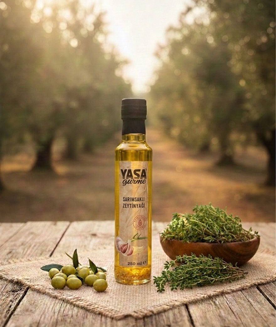 Yasa Sarımsaklı Zeytinyağı (250 ml)