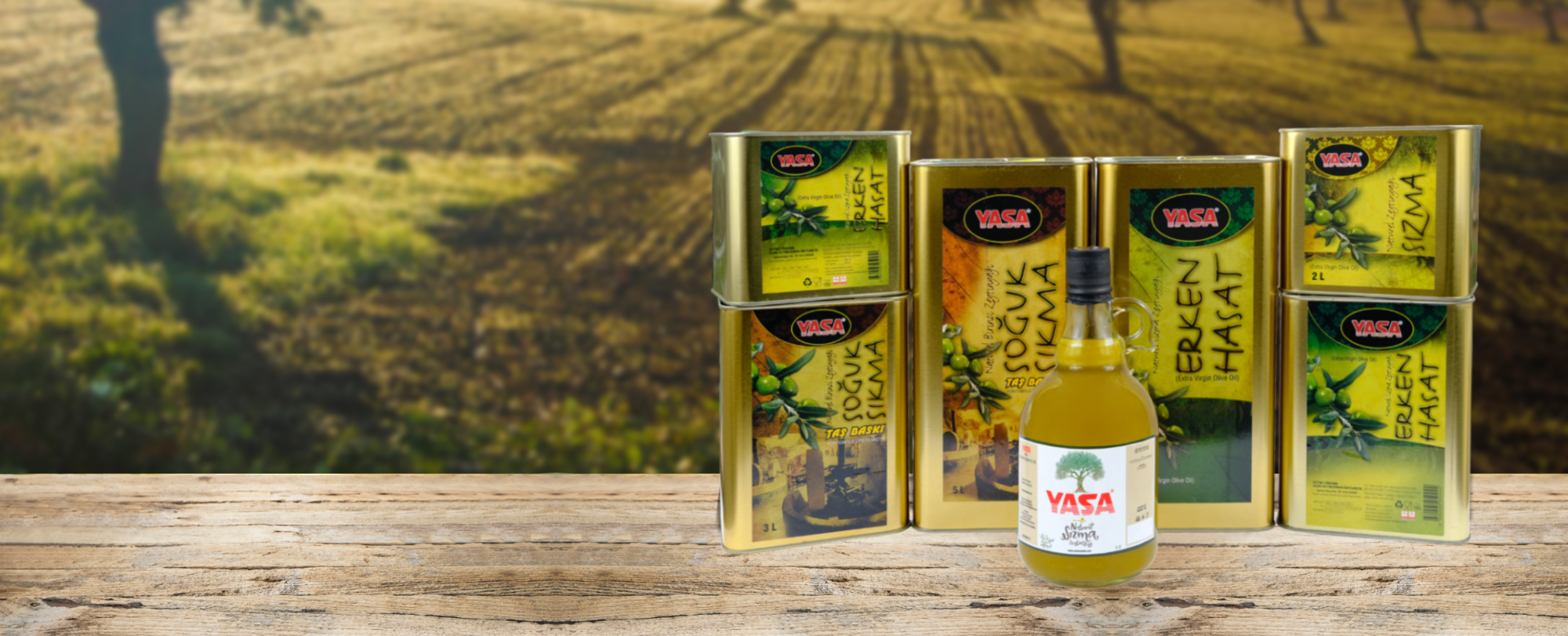 Kuzey Ege'nin özenle seçilmiş zeytinlerinden<br/>zeytinyağları